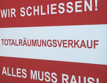 wir schliessen